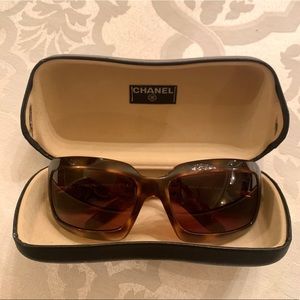 Chanel Tortoise Shell Sunglasses